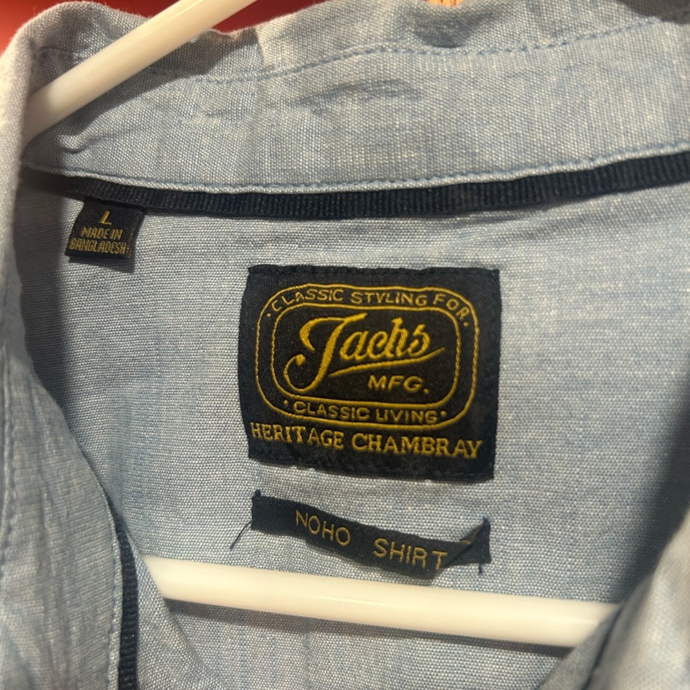 Jachs Heritage Chambray NOHO Button Down Shirt - Picture 5 of 7